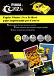 PAPIER PHOTO ultra brillant FRANCETONER PAFTA3_BRI230